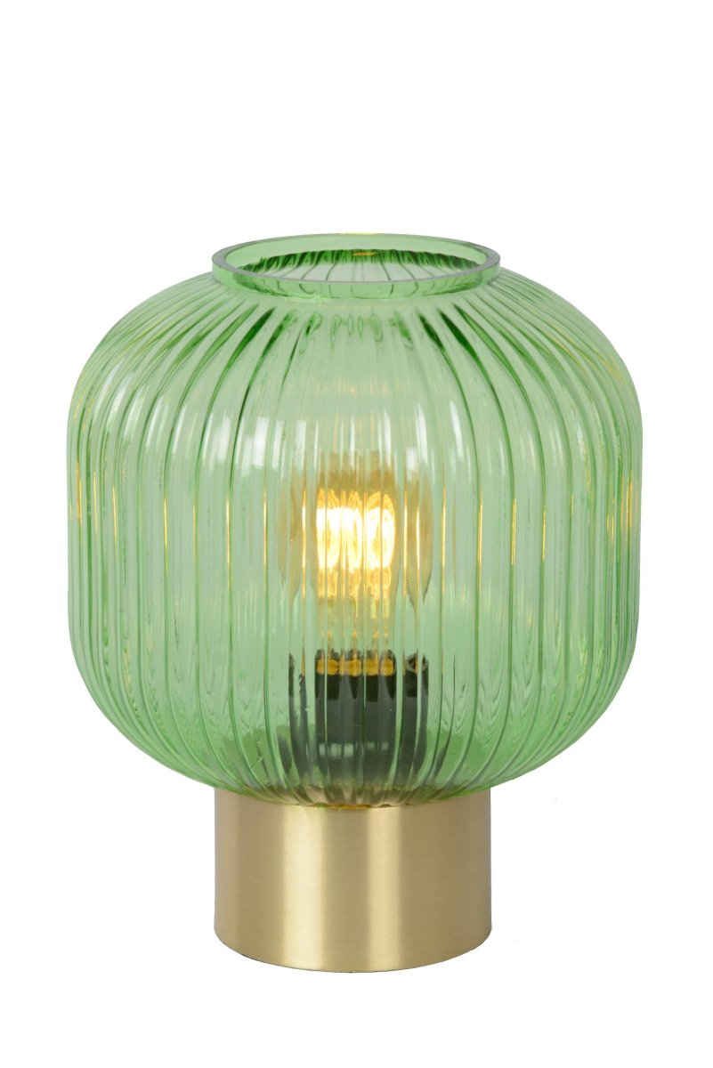 Maloto 25cm Grønn bordlampe Fra Lucide - Maloto er perfekt for ethvert møbel, enten det er i stuen, spisestuen eller som nattlys på soverommet.