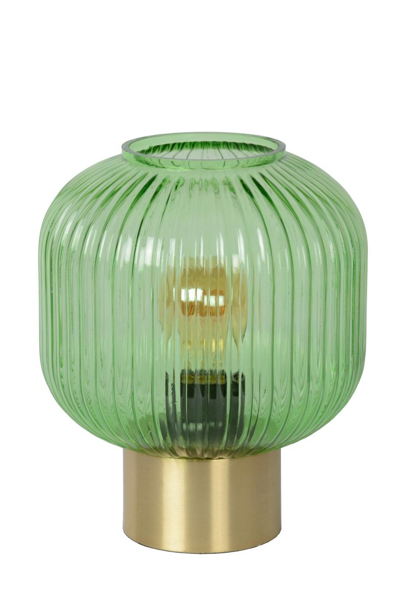 Maloto 25cm Grønn bordlampe Fra Lucide - Maloto er perfekt for ethvert møbel, enten det er i stuen, spisestuen eller som nattlys på soverommet.
