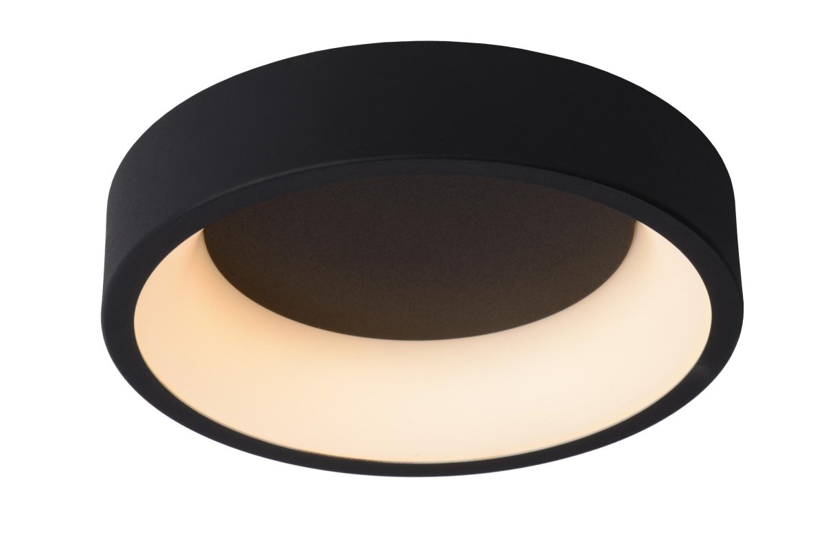 Talowe Led Ø30 Svart plafond Fra Lucide - Og et tips: koble den til en dimmer for &aring; skape en enda koseligere atmosf&aelig;re.