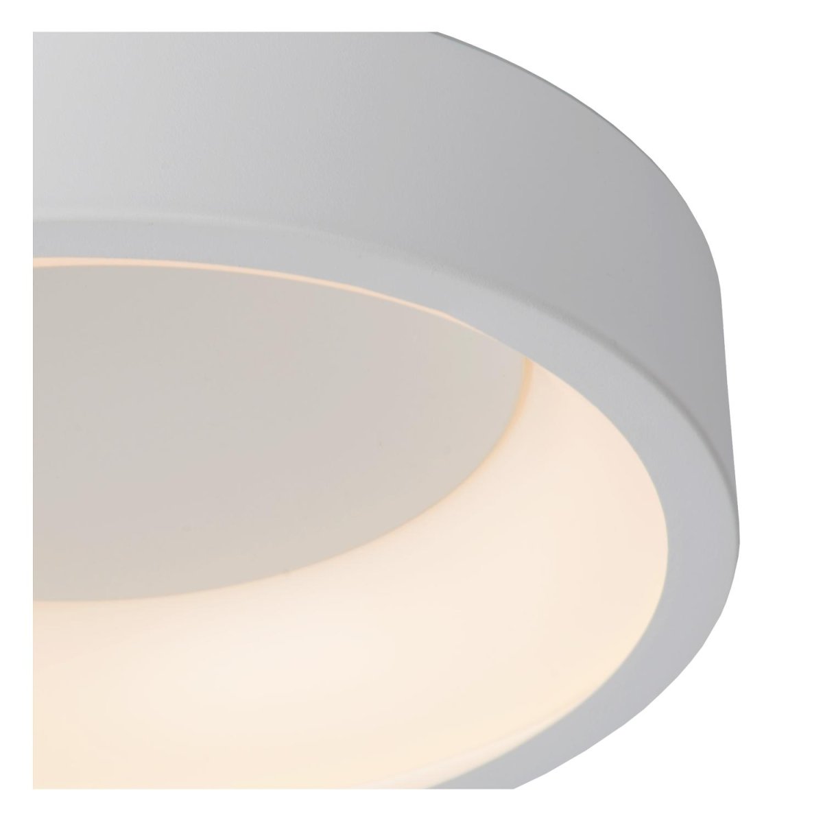 Talowe Led Ø30 Hvit plafond Fra Lucide - Og et tips: koble den til en dimmer for å skape en enda koseligere atmosfære.