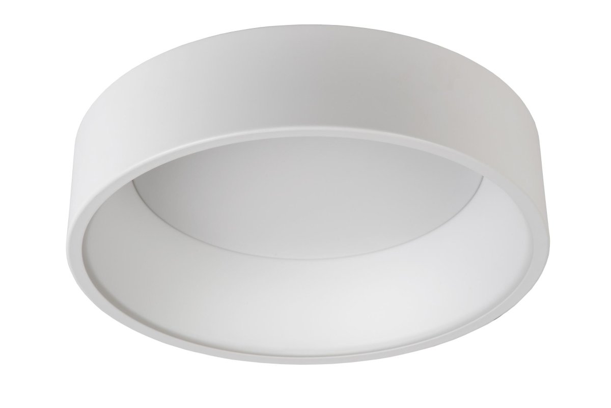 Talowe Led Ø45 Hvit plafond Fra Lucide - Og et tips: koble den til en dimmer for &aring; skape en enda koseligere atmosf&aelig;re.