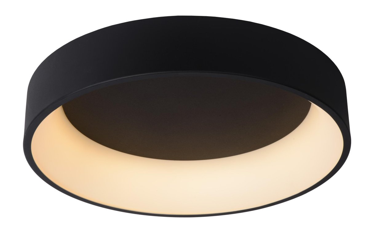 Talowe Led Ø60 Svart plafond Fra Lucide - Og et tips: koble den til en dimmer for å skape en enda koseligere atmosfære.