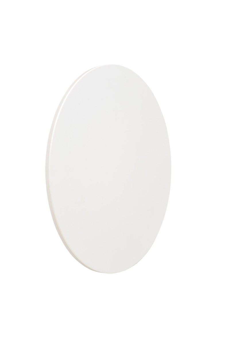Eklyps LED Ø25 Hvit vegglampe Fra Lucide - Med en diameter på 25 centimeter er nok til at en enkelt lampe gir et mindre rom en koselig glød.