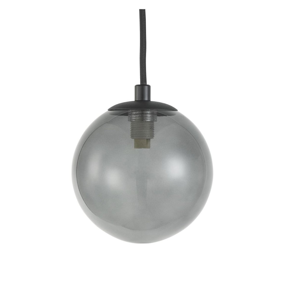 Zoom bilde av Como Ø12 Røykfarget vinduslampe Fra Oriva - Det tonede glasset skaper et behagelig og mykt lys som ikke blender, noe som gjør lampen ideell for å skape en atmosfærisk atmosfære.