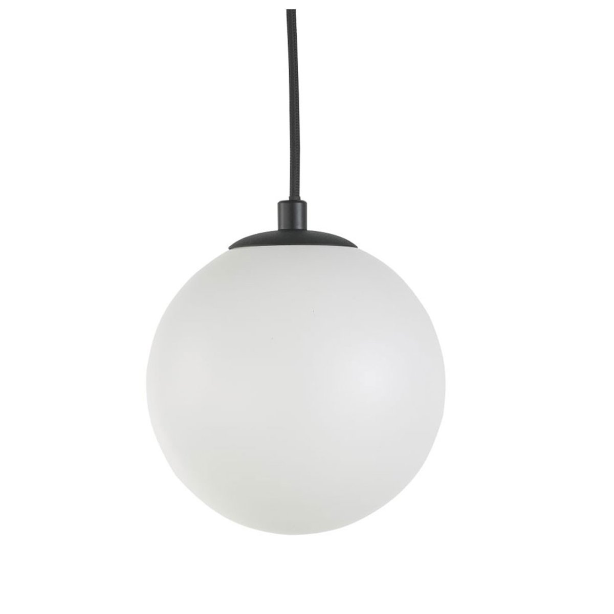 Zoom bilde av Como Ø12 Svart vinduslampe Fra Oriva - Det tonede glasset skaper et behagelig og mykt lys som ikke blender, noe som gj&oslash;r lampen ideell for &aring; skape en atmosf&aelig;risk atmosf&aelig;re.