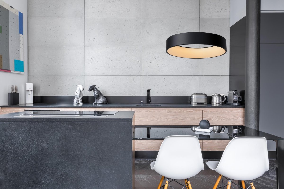 Talowe Led Ø60 Svart Taklampe Fra Lucide - Det sirkulære lyselementet er utstyrt med en integrert LED-lyskilde som enkelt kan kobles til en ekstern dimmer om du ønsker det.