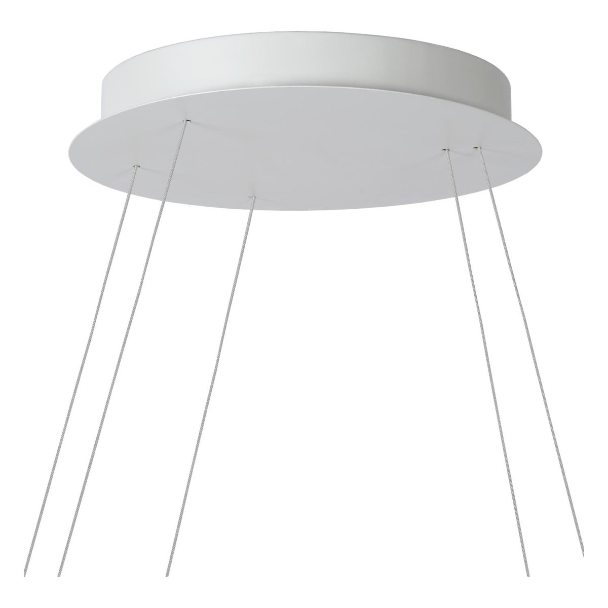 Triniti Ø80 Hvit Taklampe Fra Lucide - Unike produktegenskaper:Med integrert dimbar LED-lyskildeUtstyrt med varmt hvitt lys (3000K)Denne lampen er høydejusterbarLett å koble til en dimmer (ekskl.