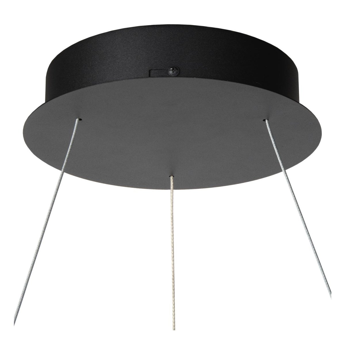 Vidal Ø58 Svart Taklampe Fra Lucide - Det varmhvite lyset er den optimale partneren ved spisebordet, og du kan enkelt koble Vidal til en ekstern dimmer for å justere lysstyrken.