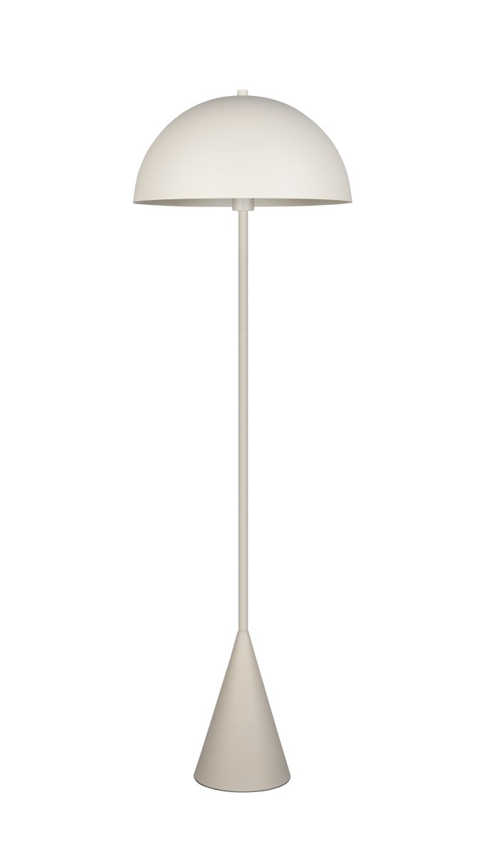 Alfie Grå gulvlampe Fra Trio Lighting - Takket være den minimalistiske designen og den varme grå finishen smelter Alfie enkelt inn i en rekke interiørstiler samtidig som den blir et dekorativt belysningsobjekt i seg selv.