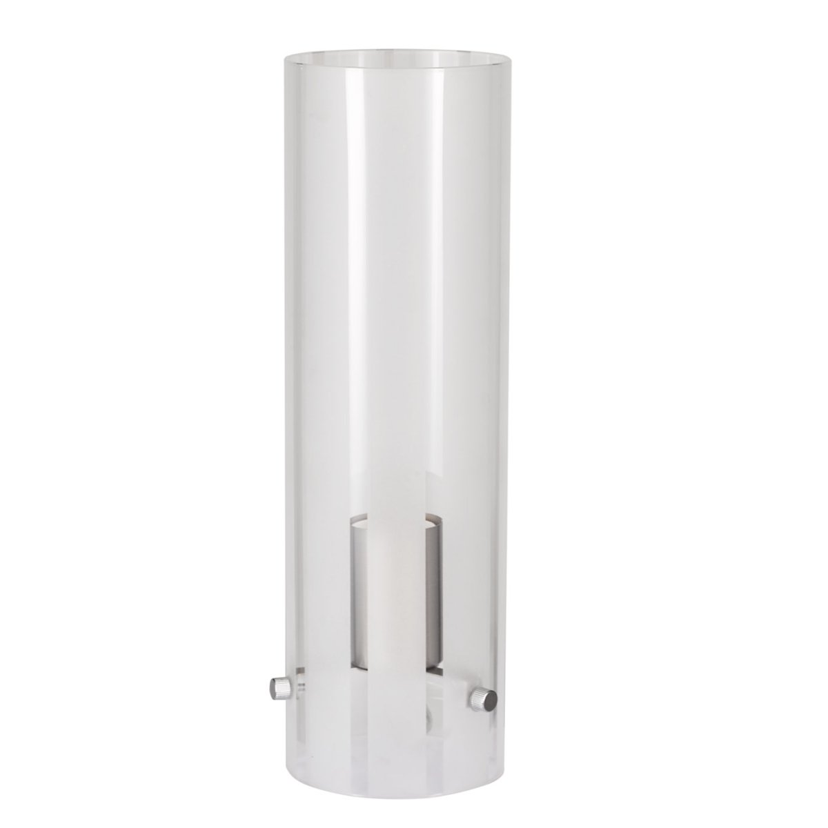 Tub 32cm Frost bordlampe Fra Oriva - Lampen sprer et mykt og behagelig lys, som skaper en rolig og innbydende atmosfære.