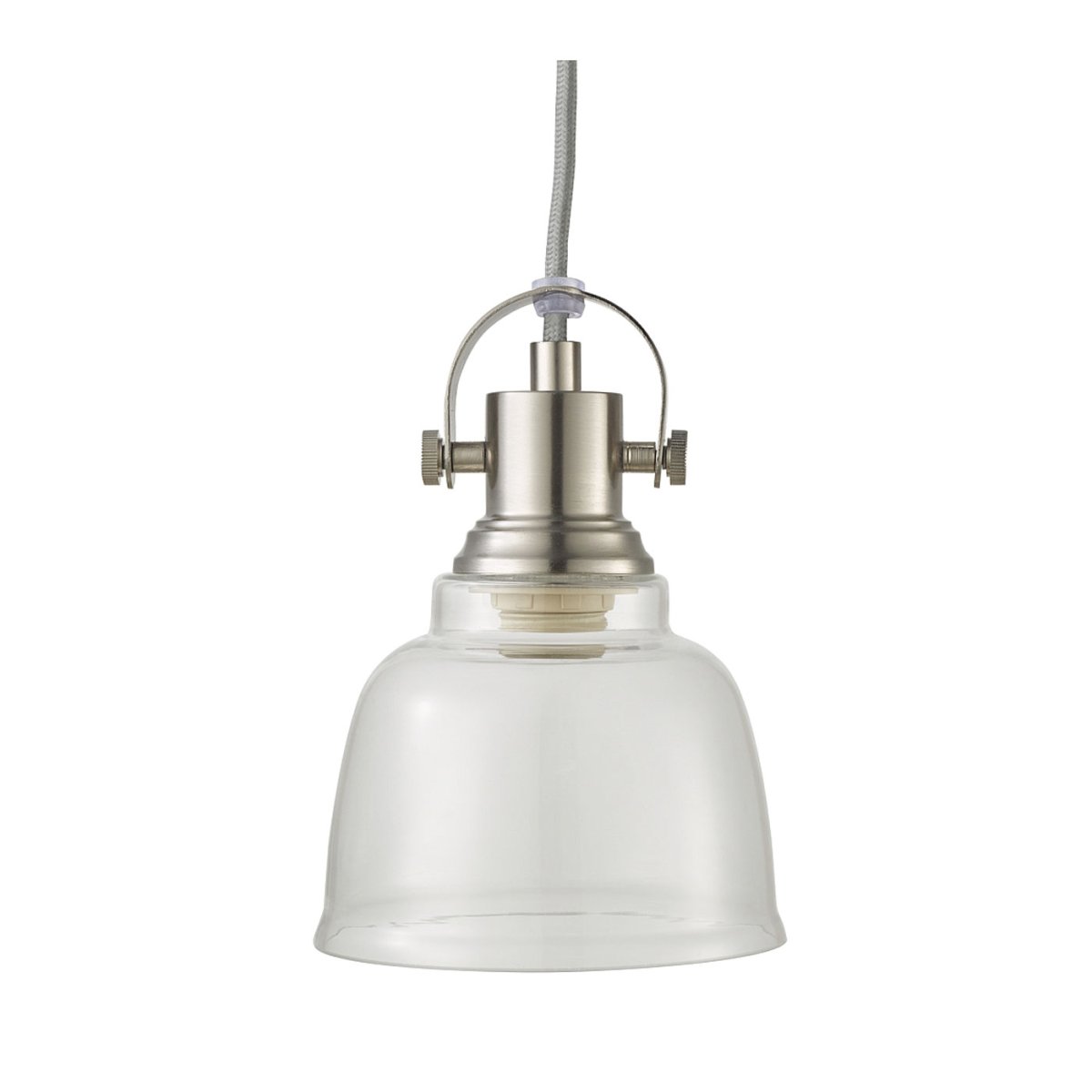 Loke Ø12 sateng nikkel vinduslampe Fra Oriva - Lampen passer like godt på kjøkkenet som i stuen og gir et elegant preg til alle typer vinduer.