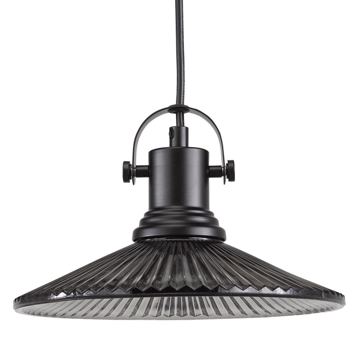 Debbie Ø21 Røykfarget vinduslampe Fra Oriva - Debbie er en klassisk vinduslampe med industrielle designdetaljer.