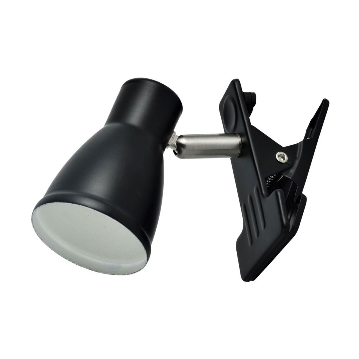 Tove Svart klemmelampe Fra Oriva - Perfekt som skrivebordslampe eller nattbord takket være limet som gir fleksibel og enkel montering.