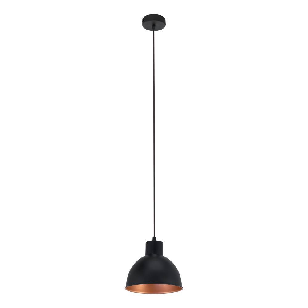 Truro Ø20 Svart Taklampe Fra Eglo - Lampens minimalistiske design gjør den enkel å kombinere med ulike interiørstiler og gir rommet et snev av industriell sjarm og varme.