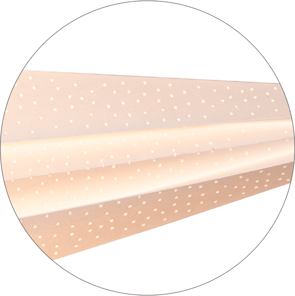 Holly Ø75 Hvit Fra Star Trading - Stjernen skaper julestemning i hjemmet og har et fint perlem&oslash;nster som gir en fin gl&oslash;d.