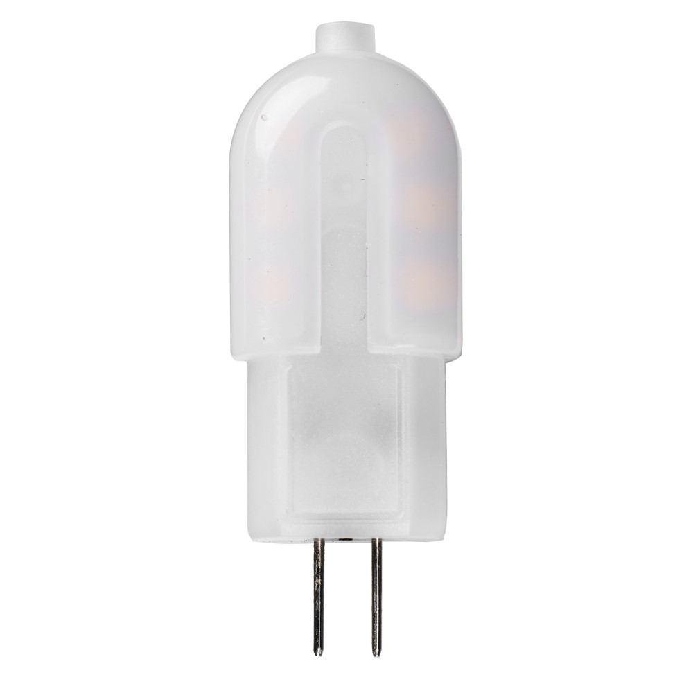 LED G4 2W 3000K dimbar Hvit Fra Unison - Den er perfekt for sm&oslash;ring; armaturer og rom hvor det er behov for omgivelsesbelysning.