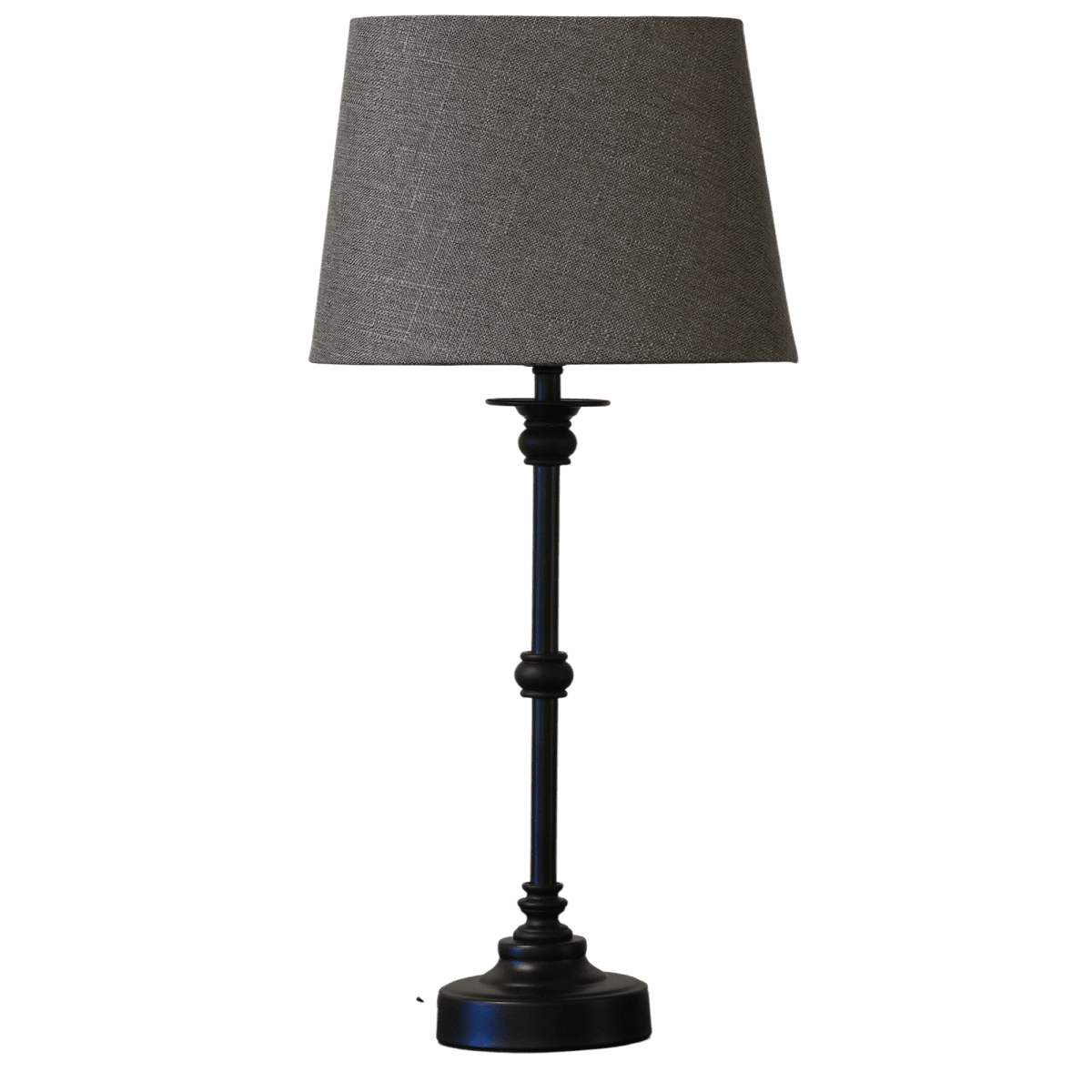 Axel Mini 50cm Svart bordlampe Fra Lampan - Axel mini er en stilig bordlampe med et klassisk uttrykk og dekorative detaljer.