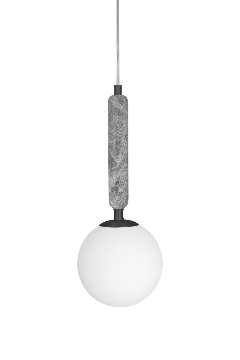 Torrano Ø15 Grå marmor vinduslampe Fra Globen Lighting - Stein er et naturlig materiale, fargen og nyansene på marmoreringen varierer og skaper et unikt mønster for hvert møbel.