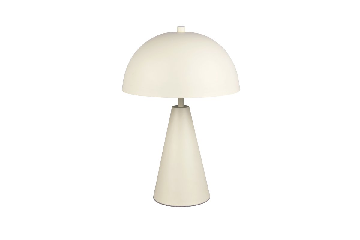 Alfie 43cm Grå bordlampe Fra Trio Lighting - Det minimalistiske designet gjør at lampen smelter inn i enhver innredning samtidig som den fungerer som et dekorativt element.