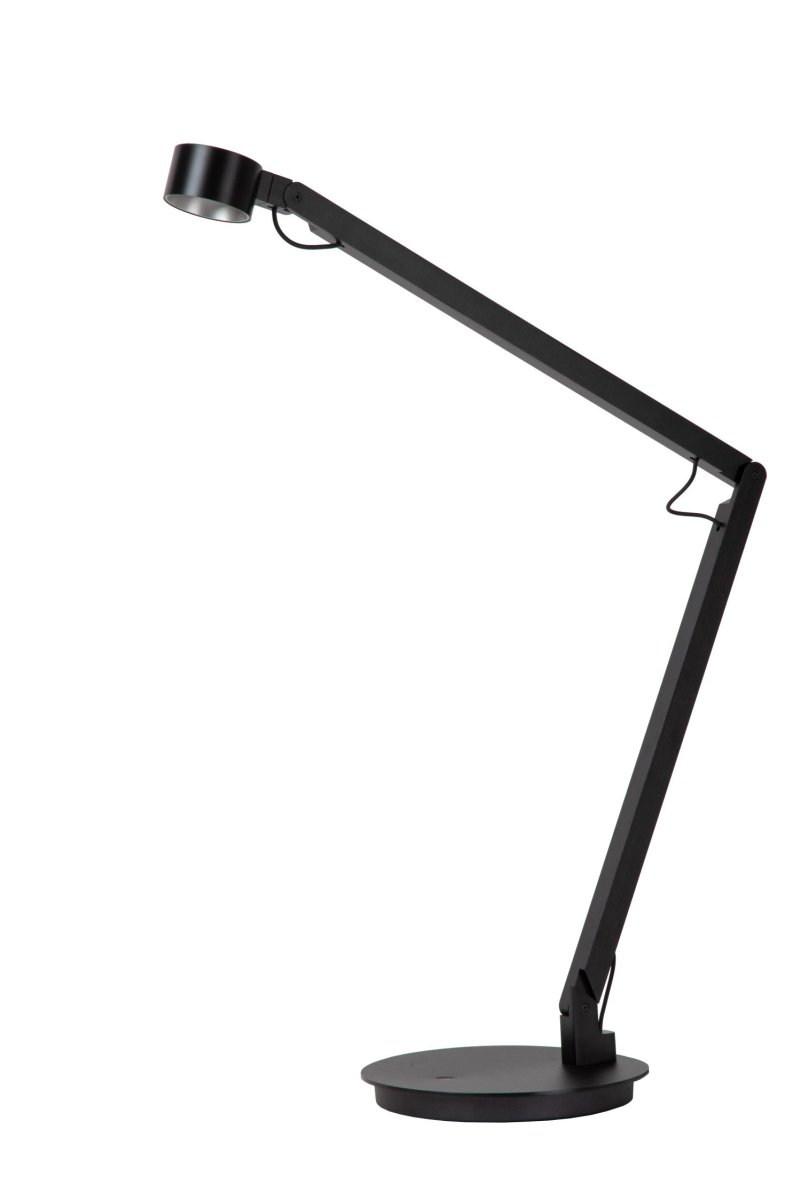 Ogden 90cm Svart skrivebordslampe Fra Lucide - Denne bordlampen gj&oslash;r akkurat det den gj&oslash;r best: gir deg tydelig belysning av oppgavene p&aring; bordet.