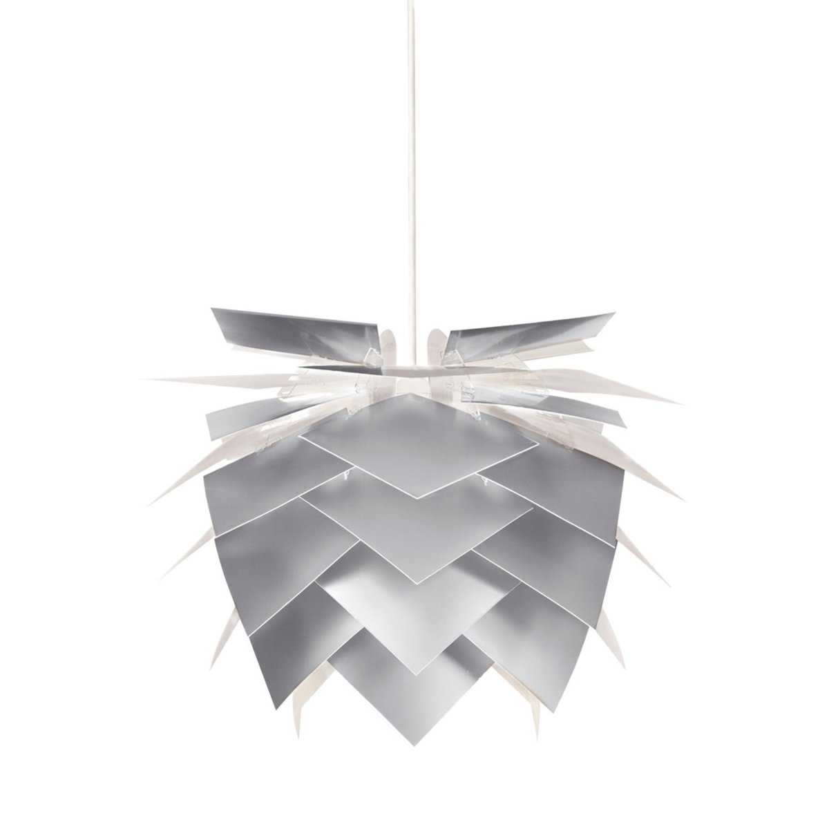 Pineapple Ø45 Aluminium Taklampe Fra Dyberg Larsen - Pineapple-lampen er både en funksjonell lyskilde og et kunstnerisk uttrykk, perfekt for de som ønsker å gi interiøret karakter og stil.