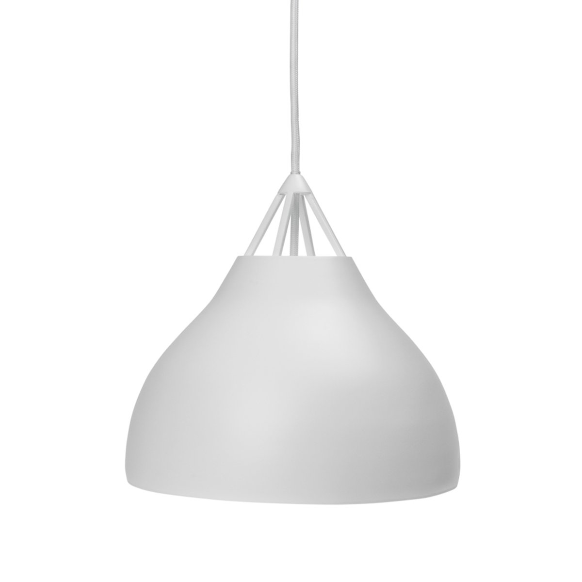 Pyra Ø23 Hvit Taklampe Fra Dyberg Larsen - Pyra er designet av Frank Kerdil for Dyberg Larsen, og er en lampe som gir lyskvalitet og stil til hjemmet ditt.