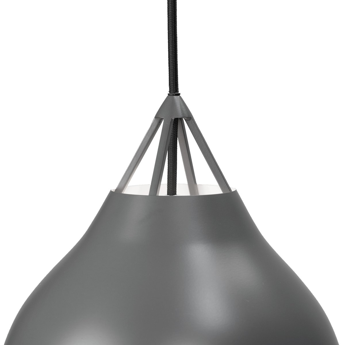 Pyra Ø23 Grå Taklampe Fra Dyberg Larsen - Pyra er designet av Frank Kerdil for Dyberg Larsen, og er en lampe som gir lyskvalitet og stil til hjemmet ditt.