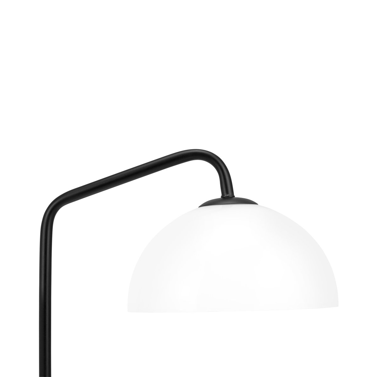 Jazz 43cm Svart vegglampe Fra Dyberg Larsen - Leveres med 1,6m sort tekstilledning med strømbryter.