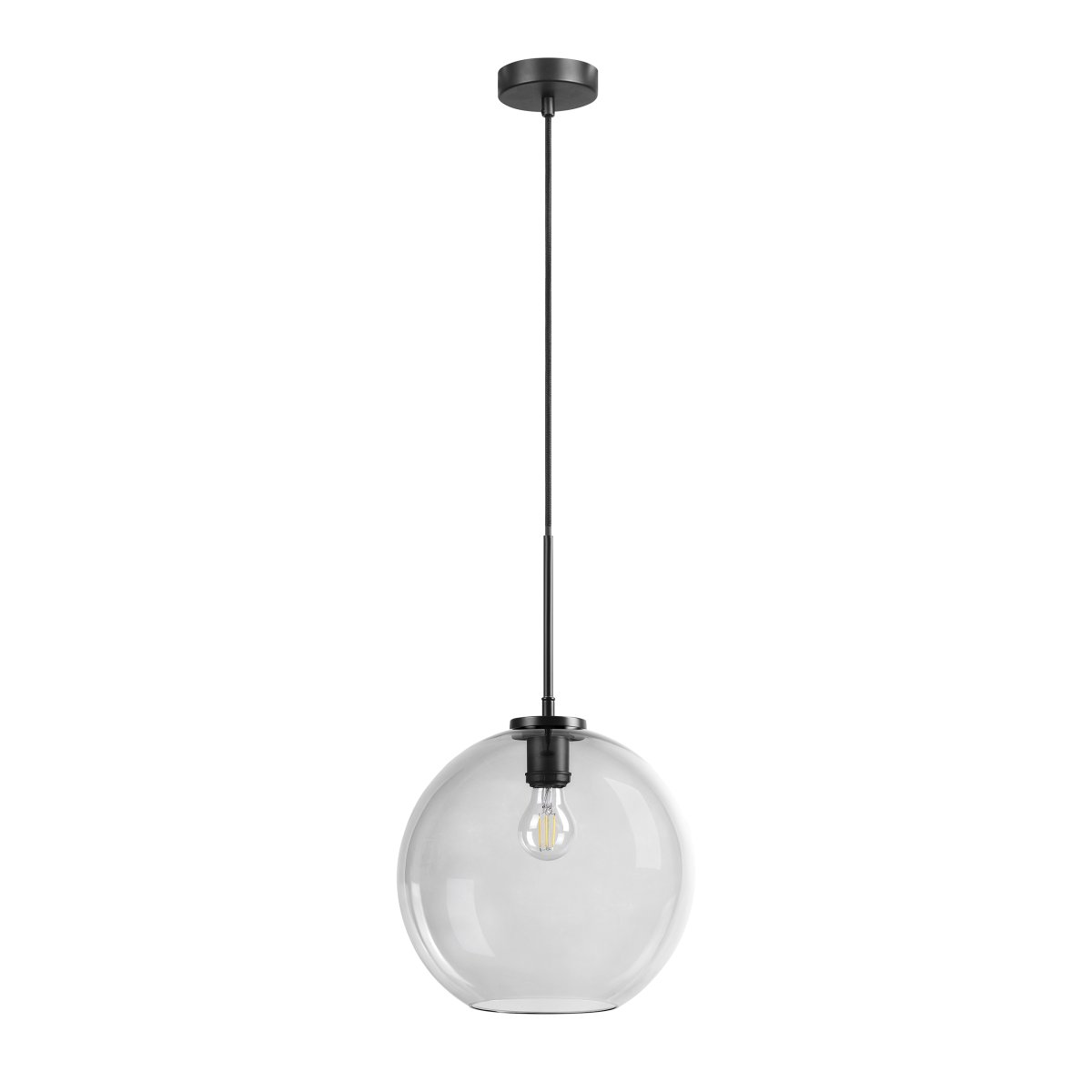 Loop Ø30 Svart Taklampe Fra Dyberg Larsen - Loop pendel er en elegant og stilig taklampe som tilf&oslash;rer en herlig atmosf&aelig;re til hjemmet.