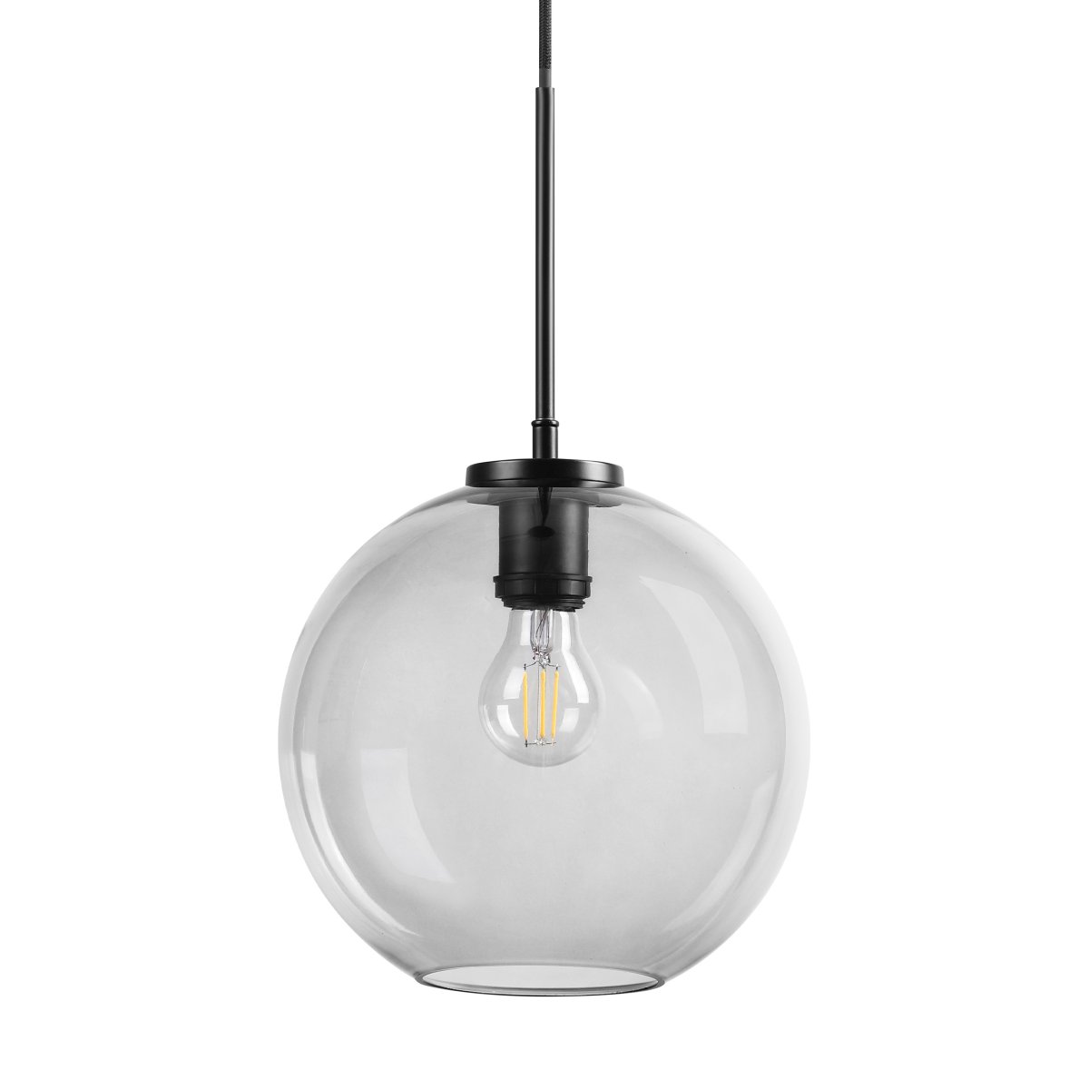 Loop Ø25 Svart Taklampe Fra Dyberg Larsen - Loop pendel er en elegant og stilig taklampe som tilfører en herlig atmosfære til hjemmet.