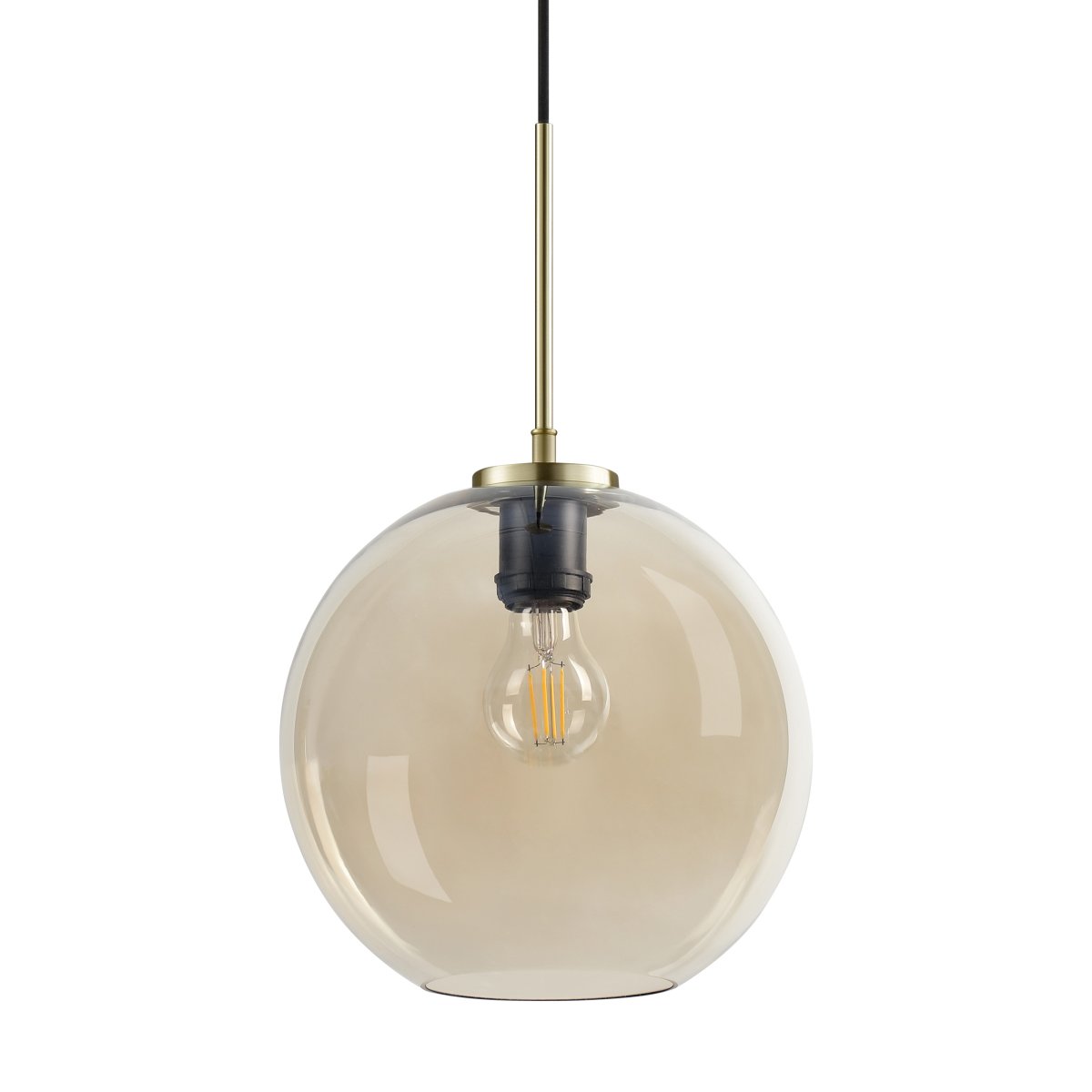 Loop Ø25 Messing Taklampe Fra Dyberg Larsen - Loop pendel er en elegant og stilig taklampe som tilfører en herlig atmosfære til hjemmet.