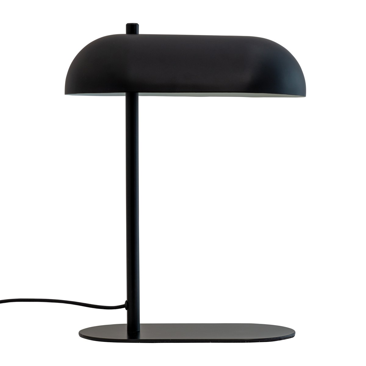 Arch 36cm Matt svart bordlampe Fra Dyberg Larsen - Arch bordlampe er en hyllest til enkelhet og kvalitet &ndash; en blanding av dansk design og funksjonalitet.