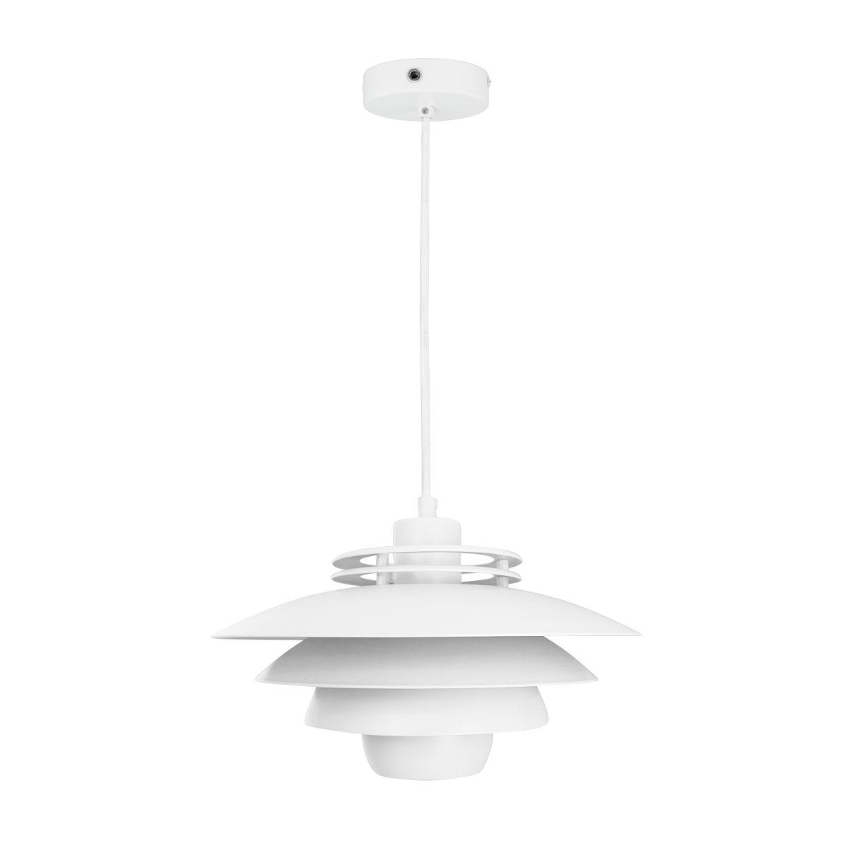 Ejka Ø30 Hvit Taklampe Fra Dyberg Larsen - Ejka Mini Pendel er ikke bare en belysningsl&oslash;sning, men ogs&aring; en stilig designerkl&aelig;ring som lyser opp hjemmet ditt.