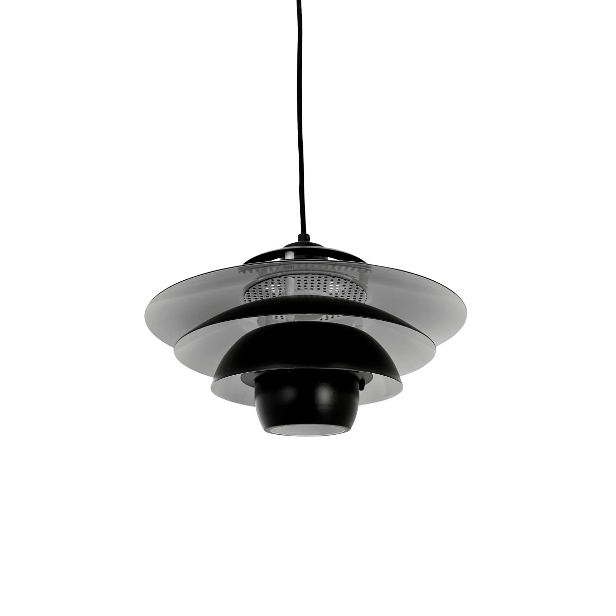 Ejka Ø30 Svart Taklampe Fra Dyberg Larsen - Ejka Mini Pendel er ikke bare en belysningsløsning, men også en stilig designerklæring som lyser opp hjemmet ditt.