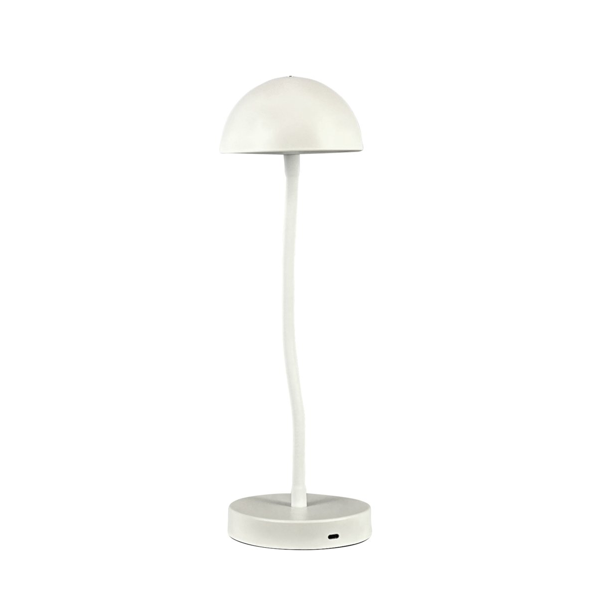 Fonzy 38cm Hvit bærbar Fra Dyberg Larsen - Fonzy bordslampa &auml;r b&aring;de rolig och praktisk, och dess flexibilitet g&ouml;r den till ett perfekt val f&ouml;r den som vill ha en lampa som &auml;r b&aring;de funktionell och stilren.