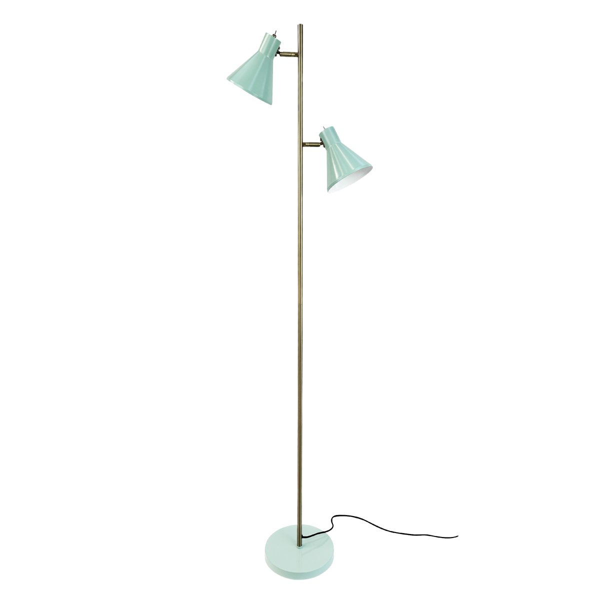 Sleep Skinnende mynte gulvlampe Fra Dyberg Larsen - S&oslash;vngulvslampe i mintgr&oslash;nn er en elegant belysningsl&oslash;sning for hjemmet ditt.