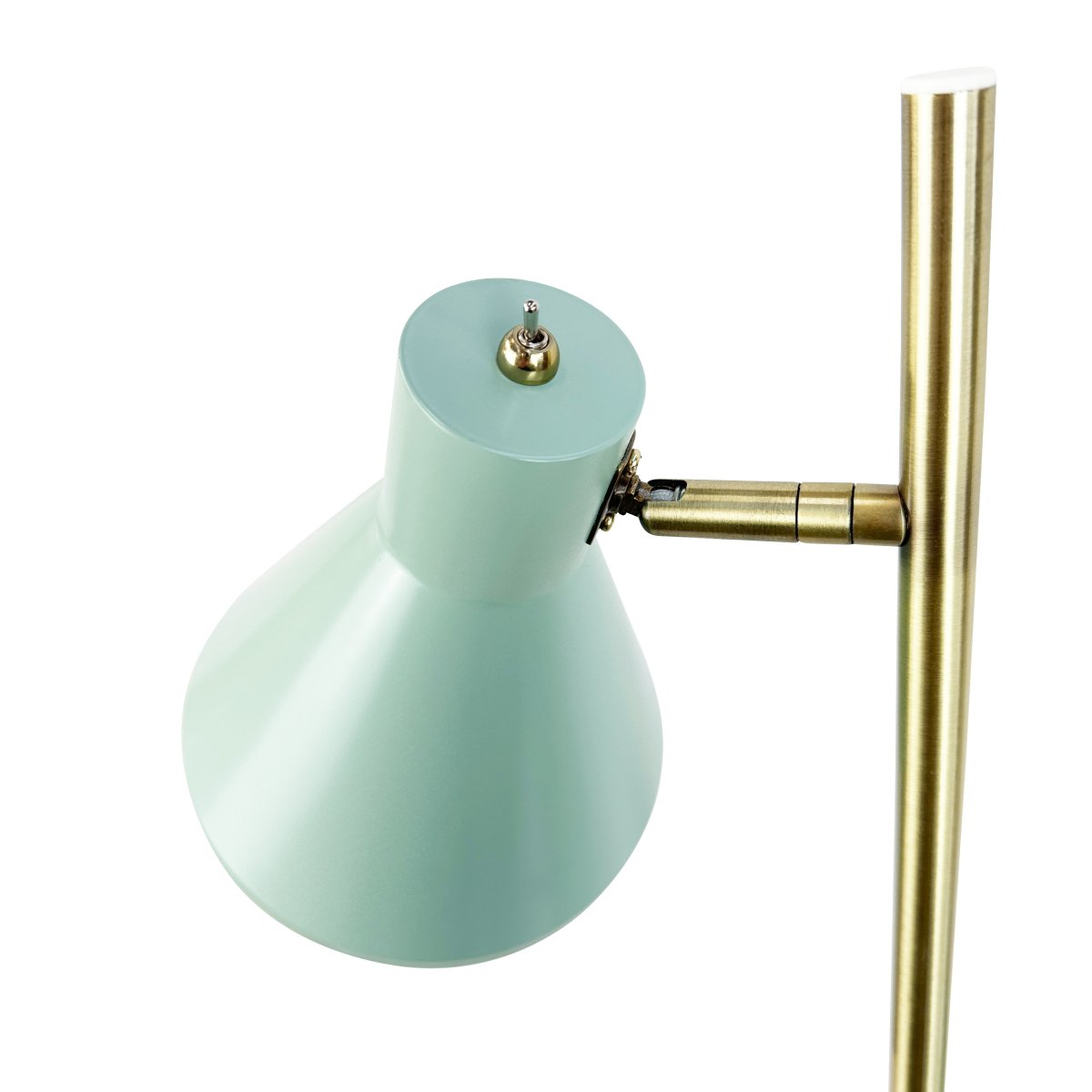 Sleep Skinnende mynte gulvlampe Fra Dyberg Larsen - S&oslash;vngulvslampe i mintgr&oslash;nn er en elegant belysningsl&oslash;sning for hjemmet ditt.