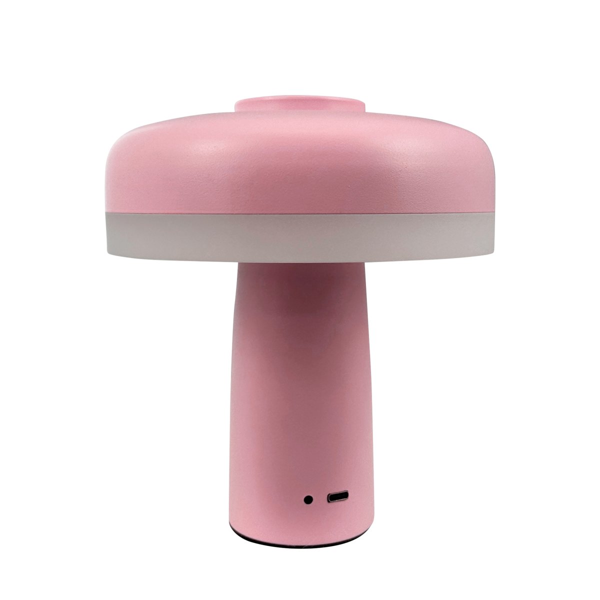Porter 16cm Rosa bærbar Fra Dyberg Larsen - Porter LED oppladbar bordlampe er en moderne og funksjonell lampe med unikt design hvor lyset kommer fra kanten, som gir et behagelig og jevnt lys.