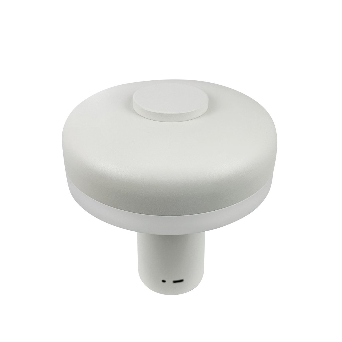 Porter 16cm Perlehvit bærbar Fra Dyberg Larsen - Porter LED oppladbar bordlampe er en moderne og funksjonell lampe med unikt design hvor lyset kommer fra kanten, som gir et behagelig og jevnt lys.