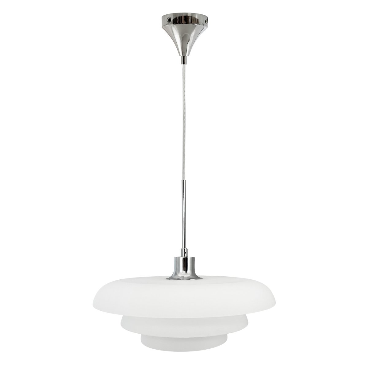 Ava Ø40 Opal Taklampe Fra Dyberg Larsen - Gi hjemmet ditt et stilig preg med den vakre Ava takpendelen fra Dyberg Larsen, en lampe med dansk design som kombinerer enkelhet og eleganse.