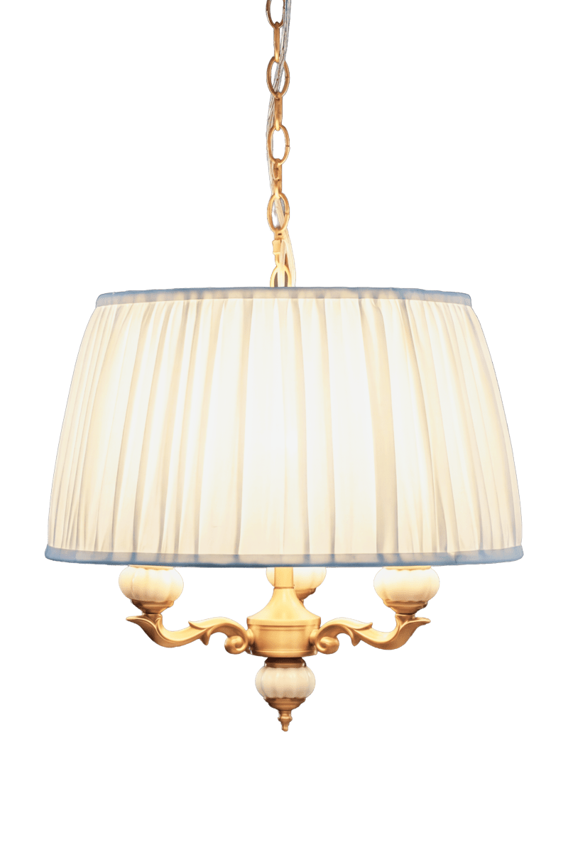 Toulouse Ø45 Gull Taklampe Fra Aneta Lighting - Toulouse-pendellampen har et klassisk og elegant uttrykk med dekorative detaljer og myke former.
