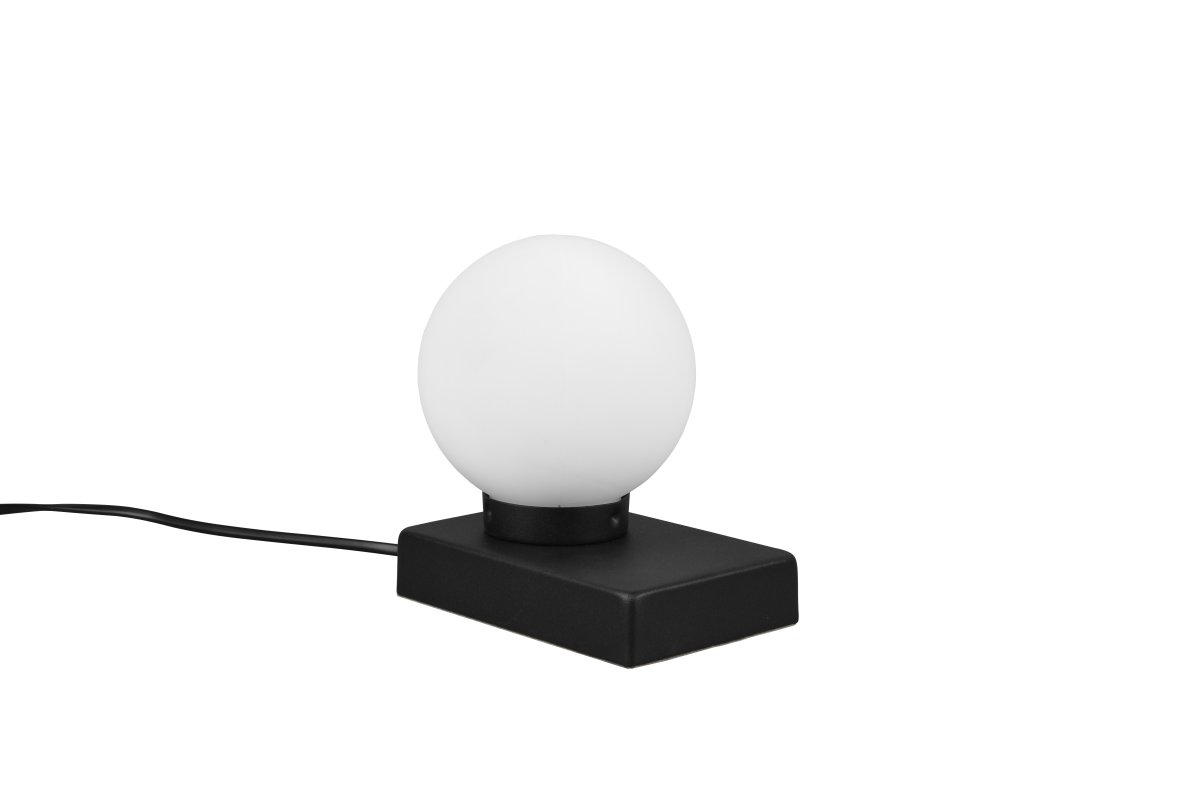 Davi 15cm Svart bordlampe Fra Trio Lighting - 