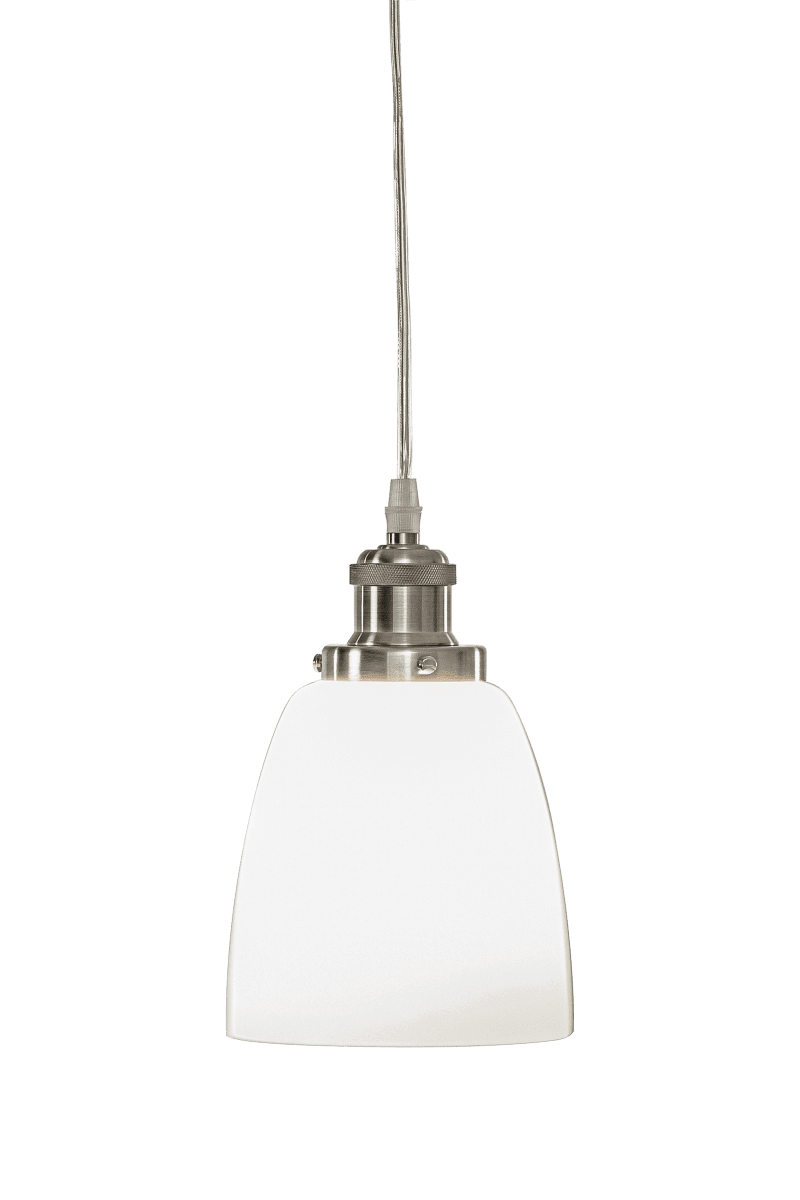Niki Ø14 Hvit vinduslampe Fra Aneta Lighting - Niki er en enkel og stilig hengende vinduslampe som gir en hjemmekoselig f&oslash;lelse i ethvert rom med sine kromdetaljer.
