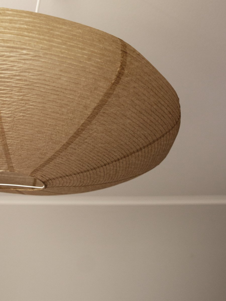 Yuni Skjerm Ekskl. Oppheng Ø58 Beige Taklampe Fra PR Home - Yuni er en dekorativ beige skjerm i rispapir som gir et mykt og behagelig lys.