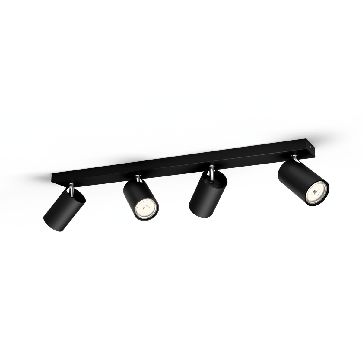 Kosipo 4 Svart spotlight Fra Philips - Kosipo 4 er en moderne spotlight fra Philips myLiving Contemporary som kombinerer stilig design med funksjonelt lys.