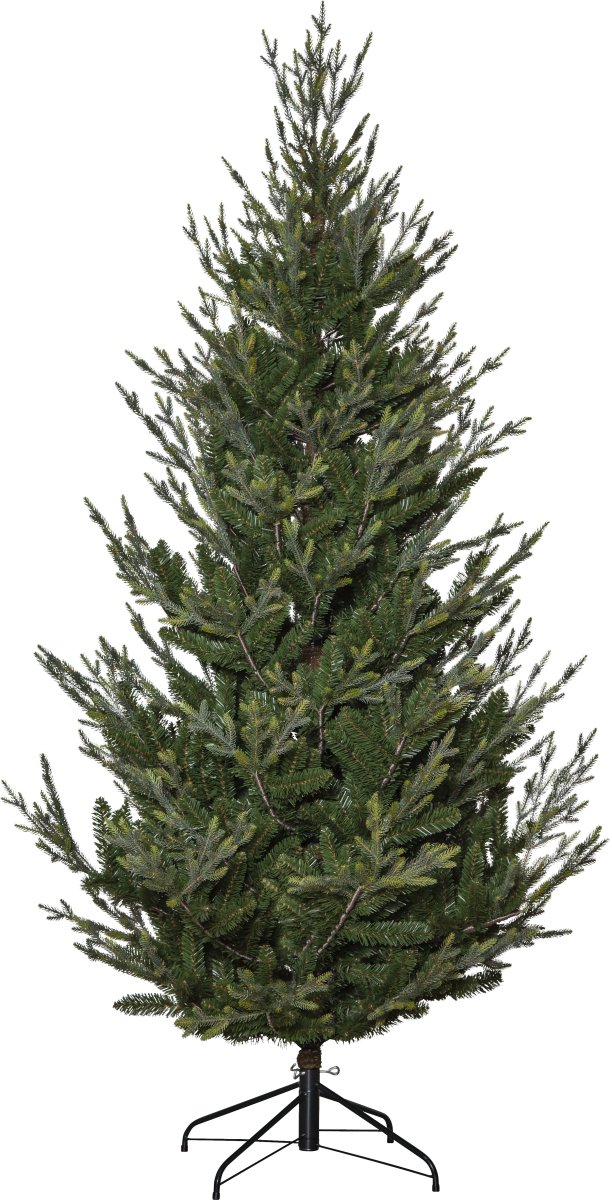 Uppsala 210cm Fra Star Trading - Juletreet er 210 cm h&oslash;yt og 110 cm bredt.