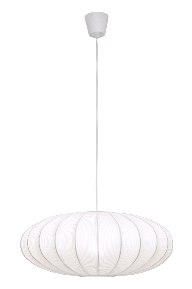 Mamsell Ø55 Hvit Taklampe Fra Aneta Lighting - MAMSELL takpendel i hvit tri&aring; som gir en myk og fin glød, 40W E27 (ikke inkludert).