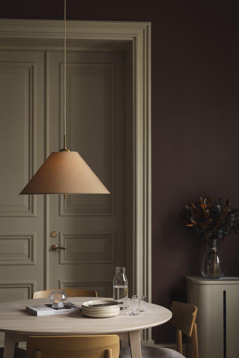 Iris Ø50 Brun Taklampe Fra Globen Lighting - 