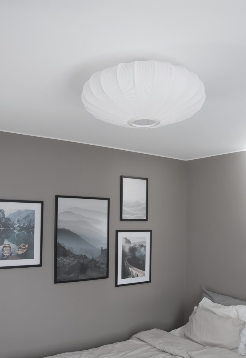 Mamsell Ø55 Hvit plafond Fra Aneta Lighting - Mamsell et stilig himling som med sin myke form passer godt inn i for eksempel soverom.