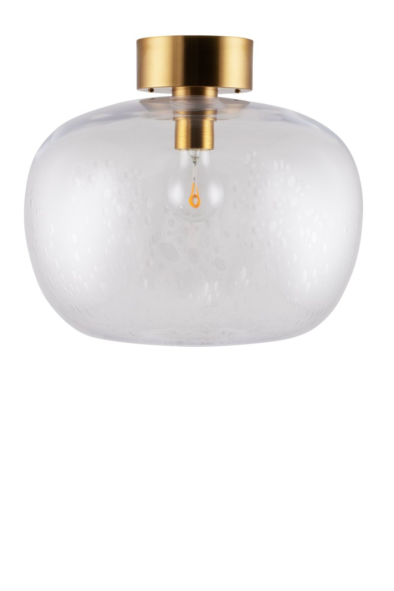 Soda Ø35 Klar plafond Fra Globen Lighting - Brus sprer en myk og behagelig glød og blir både et dekorativt og funksjonelt innslag i taket.
